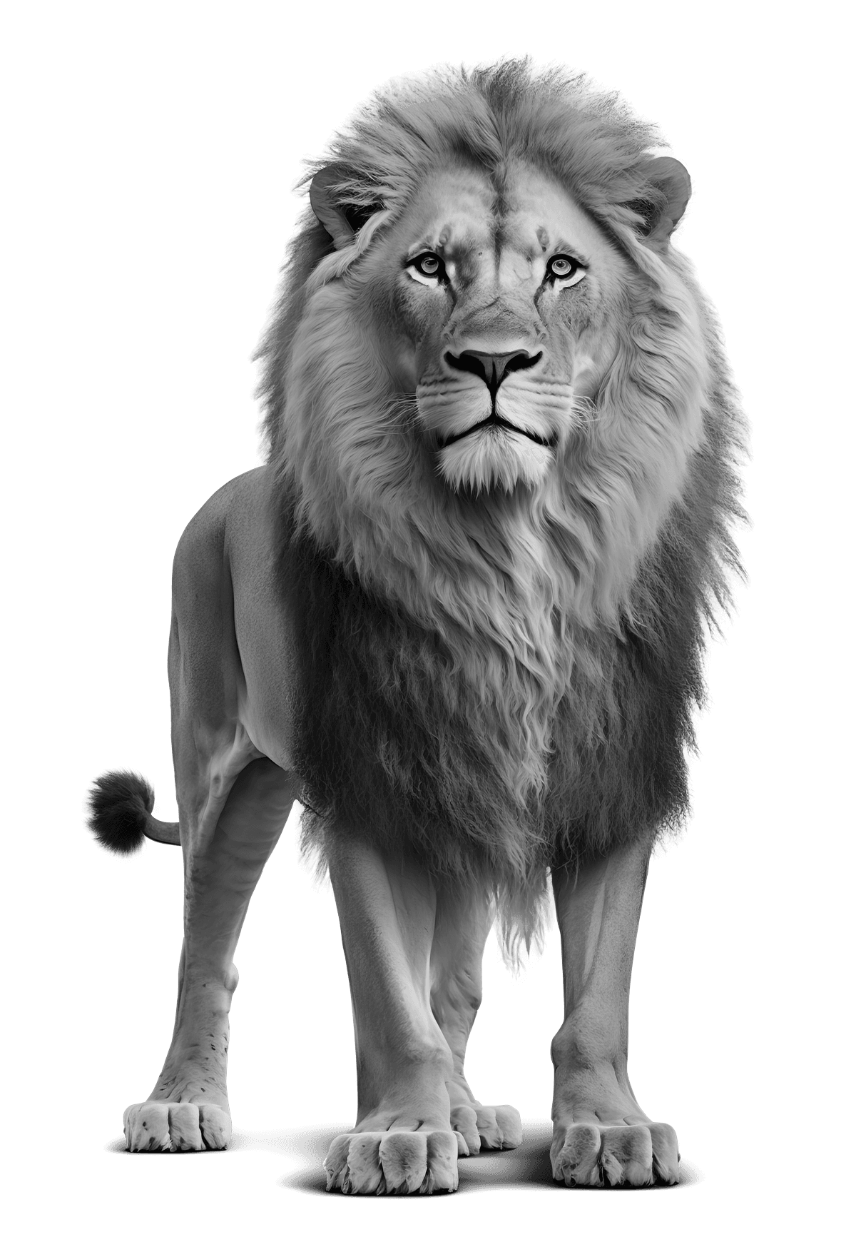 Apex Strategic lion — strength and precision